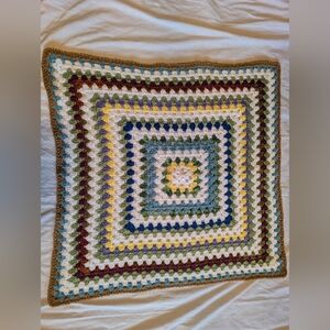 Homemade Crochet Lap Or Baby Blanket